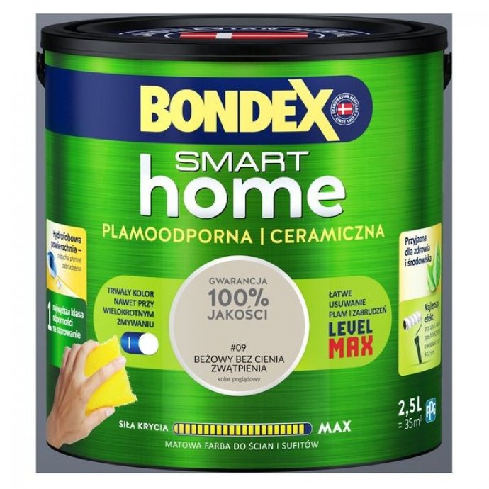 bondex smart home 2,5l 09-beżowy-bez-cienia-zwątpienia