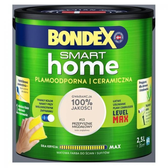 bondex smart home 2,5l 13-przepysznie-migdałowy