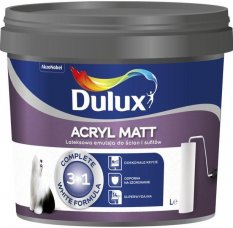 dulux acryl matt biały 10l