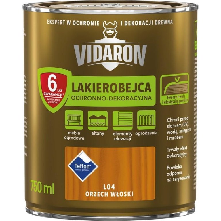 Vidaron lakierobejca L04 orzech włoski 0,75l