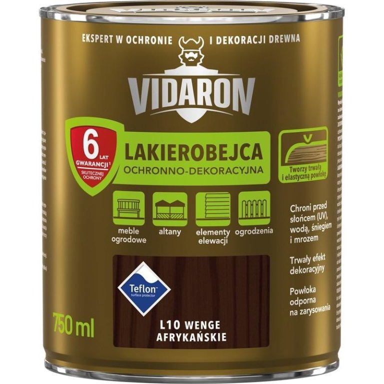 Vidaron lakierobejca L10 wenge afrykańskie 0,75l