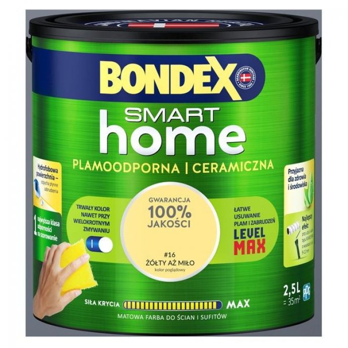 bondex smart home 2,5l 16-żółty-aż-miło