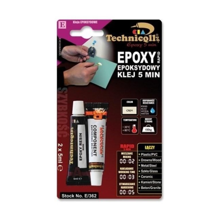 Klej Epoksydowy 5 Min 2*5ml