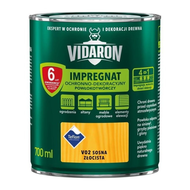 Vidaron Impregnat V02 Sosna Złocista 0,7l