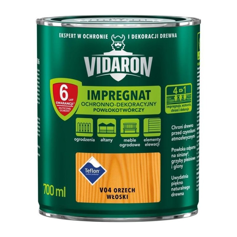 Vidaron Impregnat V04 Orzech Włoski 0,7l