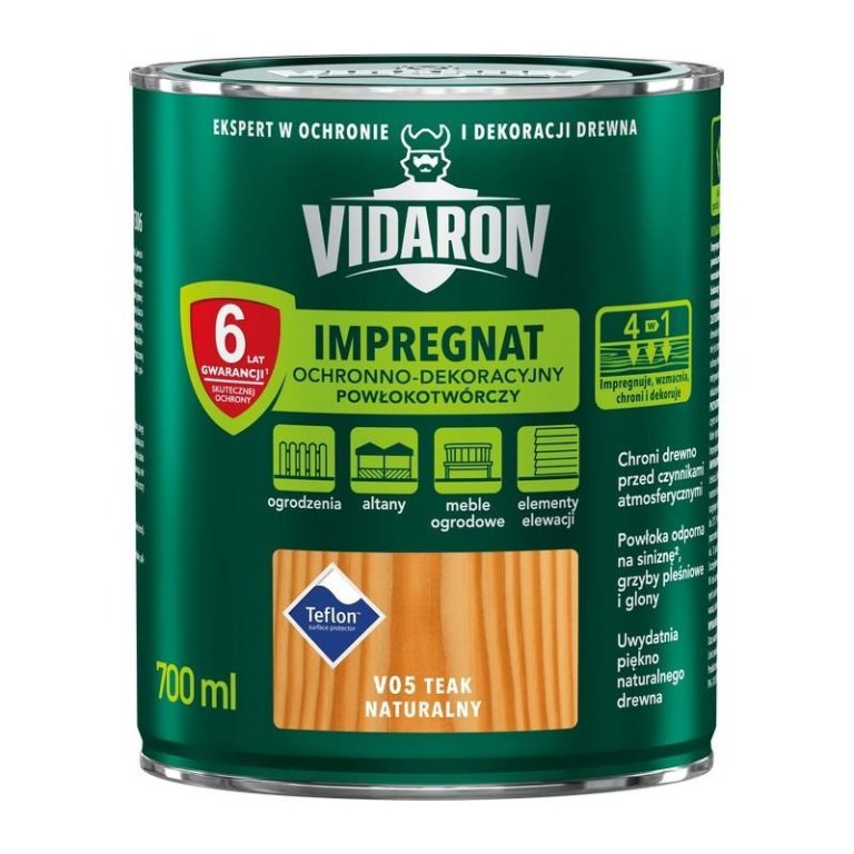 Vidaron Impregnat V05 Teak Naturalny 0,7l