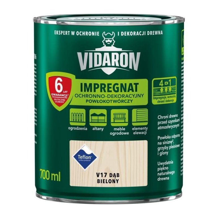 Vidaron Impregnat V17 Dąb Bielony 0,7l